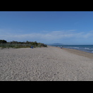 Der Strand vor unserem Campingplatz